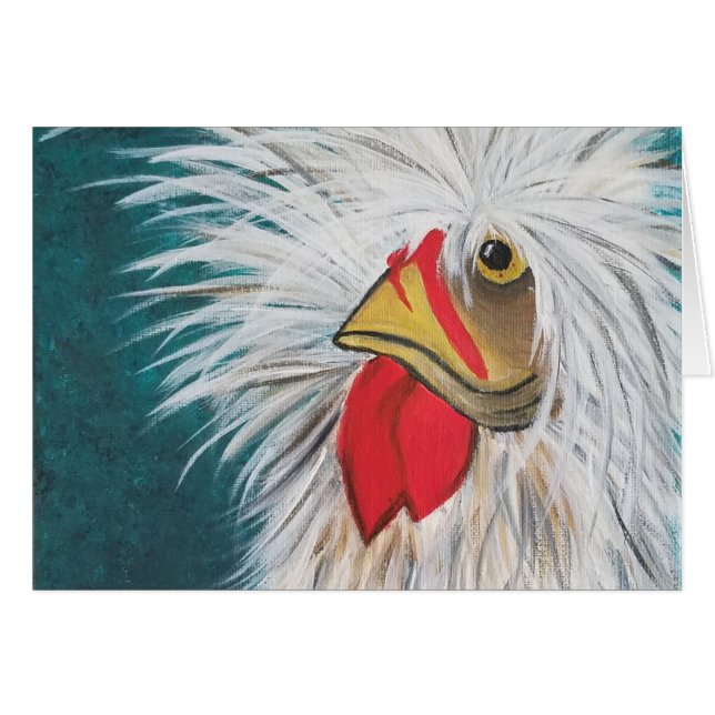 Crazy Hair Chicken (Voorkant Horizontaal)