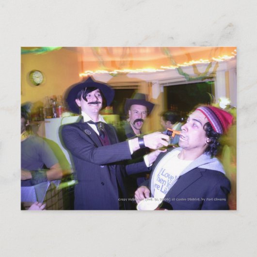 Crazy Halloween... Briefkaart (Voorkant)