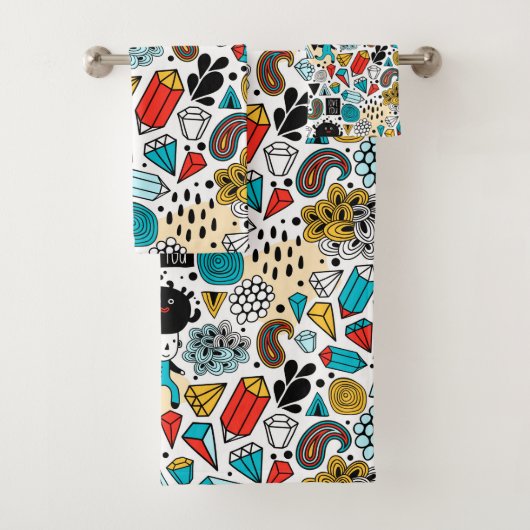 Crazy head bad handdoek (Insitu)