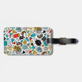 Crazy head bagagelabel (Achterkant horizontaal)