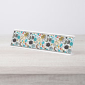 Crazy head bureau naambordje (Voorkant)