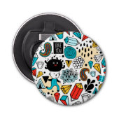 Crazy head button flesopener (Voorkant)