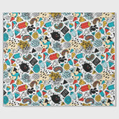 Crazy head cadeaupapier (Vlak)