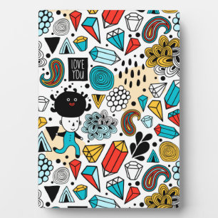 Crazy head fotoplaat