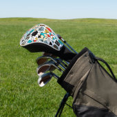 Crazy head golfheadcover (Insitu)