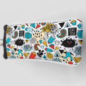 Crazy head golfheadcover (Voorkant)