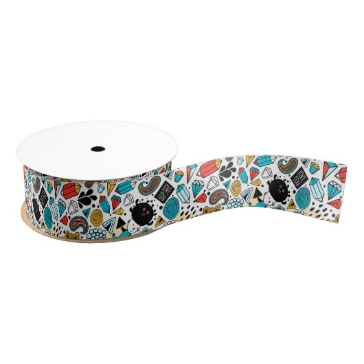 Crazy head grosgrain lint (Spoel)