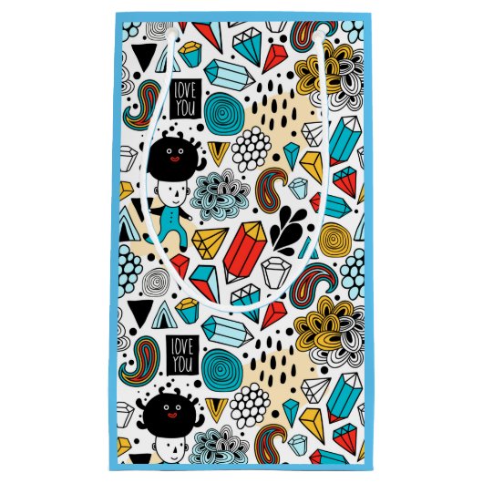 Crazy head klein cadeauzakje (Voorkant)