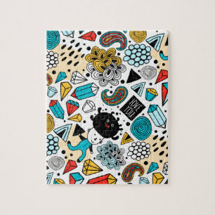 Crazy head legpuzzel