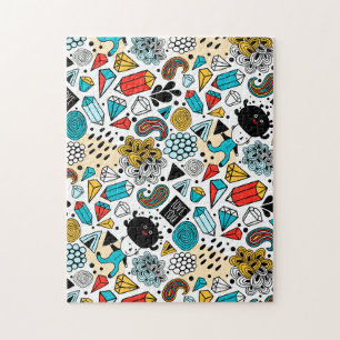 Crazy head legpuzzel