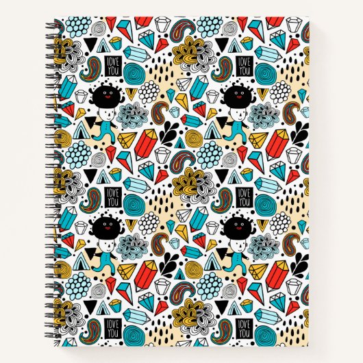 Crazy head notitieboek (Voorkant)