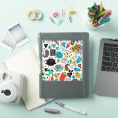 Crazy head sticker (iPad Cover)