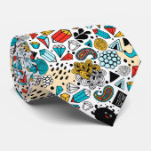 Crazy head stropdas (Opgerold)