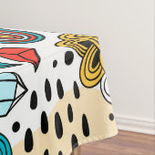 Crazy head tafelkleed (Voorbeeld)