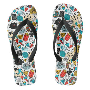 Crazy head teenslippers