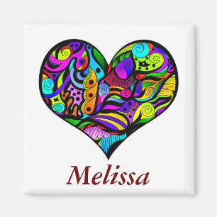 Crazy Heart Magnet Magneet