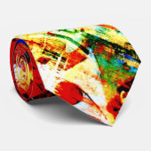 Crazy Hippy Tie Dye Stropdas (Opgerold)