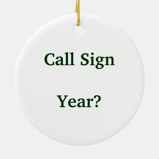 Crazy Homebrew Ham Radio Shack kerstversiering Keramisch Ornament (Achterkant)