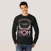 Crazy Honey Badger Mom T-shirt (Voorkant volledig)