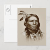 Crazy Horse Briefkaart (Voorkant / Achterkant)