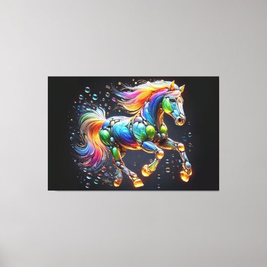 Crazy Horse Canvas Afdruk (Voorkant)