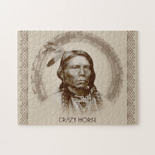 Crazy Horse Legpuzzel (Horizontaal)