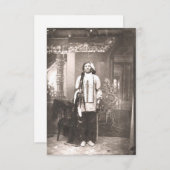 Crazy Horse Portrait Save The Date (Voorkant / Achterkant)