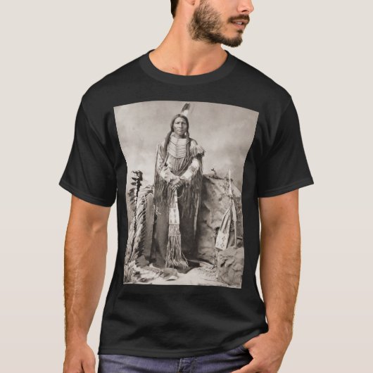 Crazy Horse Portrait T-shirt (Voorkant)