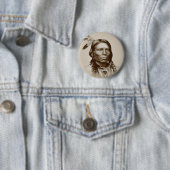 Crazy Horse Ronde Button 5,7 Cm (In situ)