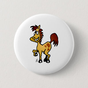 Crazy Horse Ronde Button 5,7 Cm