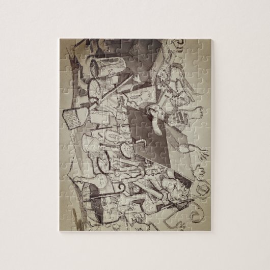 Crazy House Puzzle (Vertical)