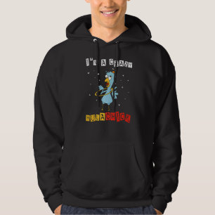 Crazy Hula Chick Hula Hooping Fitness Acr Hoodie