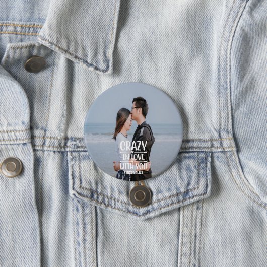 Crazy in Love with You Button Button (In situ)