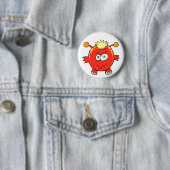 Crazy Insane Little    MonsterButton Ronde Button 5,7 Cm (In situ)