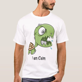 Crazy Insane Turtle "Ik ben kalm" Shirt