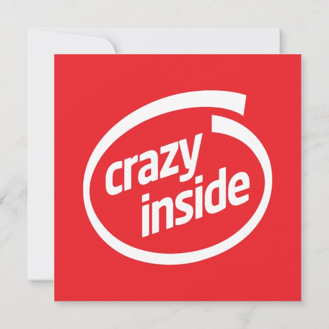 Crazy inside (Achterkant)