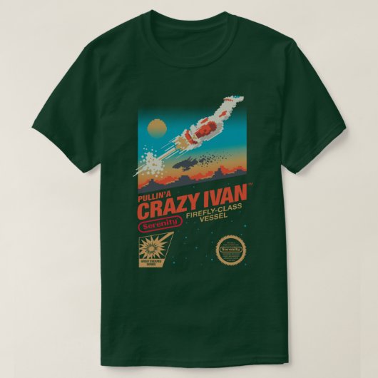Crazy Ivan T-shirt (Design voorkant)