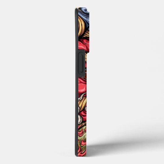 Crazy Japan Samurai Dragon Graffiti Case-Mate iPhone Case (Achterkant / Rechts)