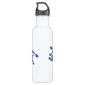 Crazy Kayak Let's Yak Waterfles (Achterkant)