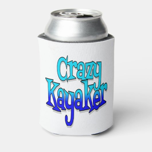 Crazy Kayaker Blikjeskoeler (Blikje Achterkant)