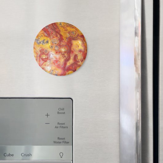 Crazy Lace Agate Pattern Magneet (Insitu (Koelkast))