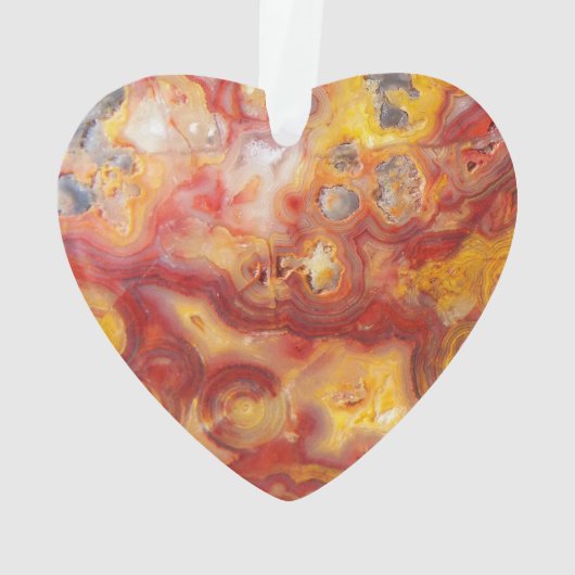 Crazy Lace Agate Pattern Ornament (achterkant)
