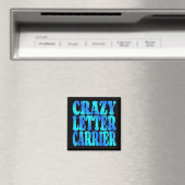 Crazy Letter Carrier Magneet (Insitu (Vaatwasser))