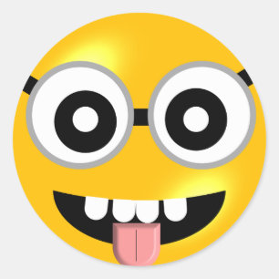 Crazy look Emoji Stickers