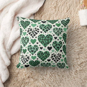 Crazy Love (Groen) Kussen
