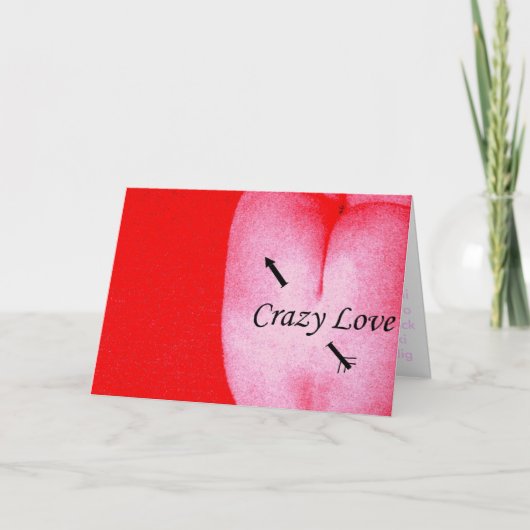 Crazy Love Kaart (Voorkant)