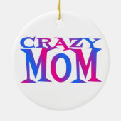 Crazy Ma Keramisch Ornament (Achterkant)