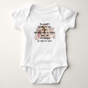 Crazy Mad Dog Oma Baby T-shirt