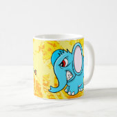 Crazy Mad Elephant Mok (Voorkant rechts)