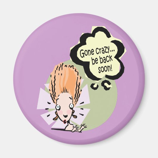 Crazy Magnet Magneet (Voorkant)